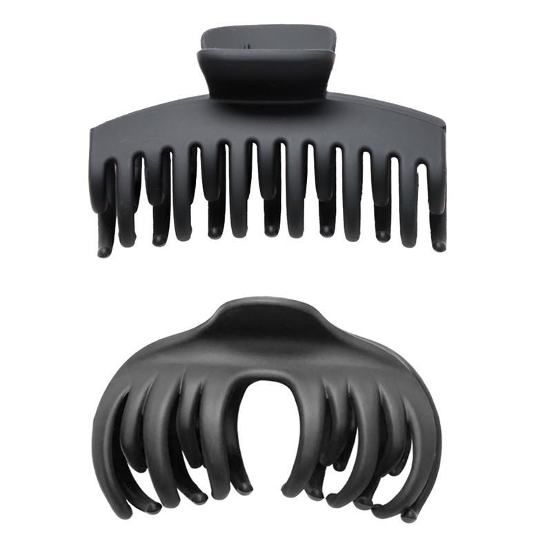 My Beauty Hair Claw Clip Extra Grip 2 Pack Black