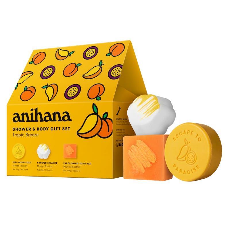 Anihana Bath & Body Gift Set Tropic Breeze 3 Pack