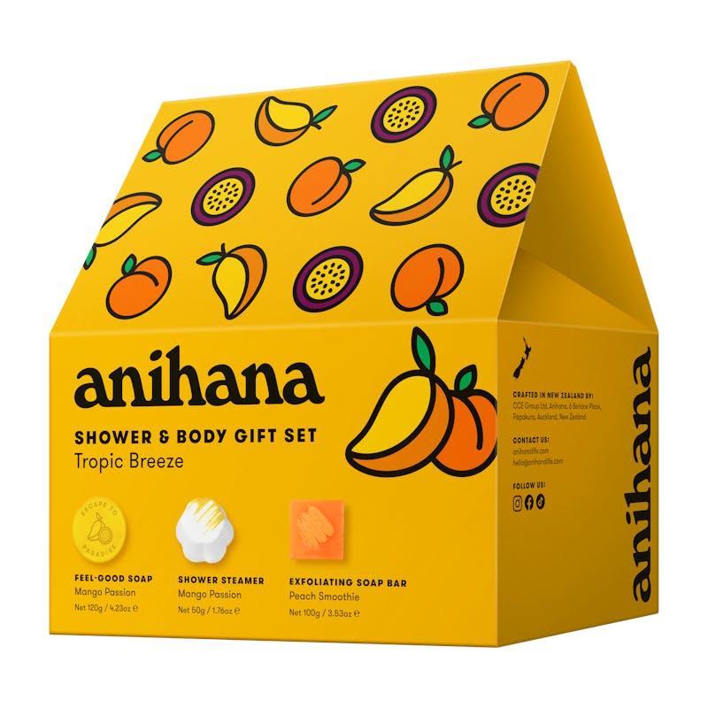 Anihana Bath & Body Gift Set Tropic Breeze 3 Pack