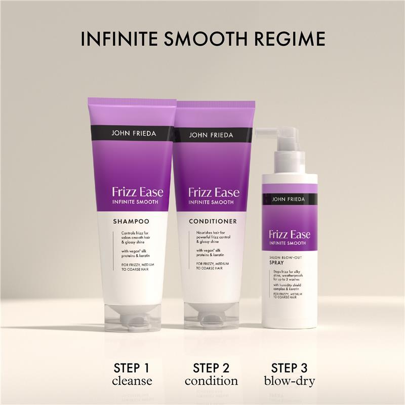 John Frieda Infinite Smooth Salon Blow-Out Spray 200ml