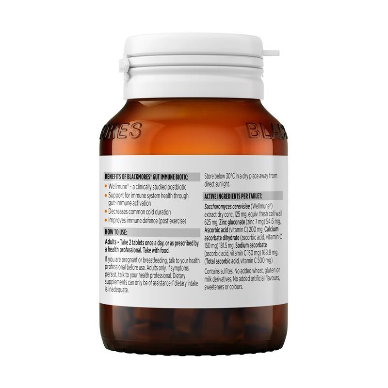 Blackmores Gut Immune Biotic 60 Tablets
