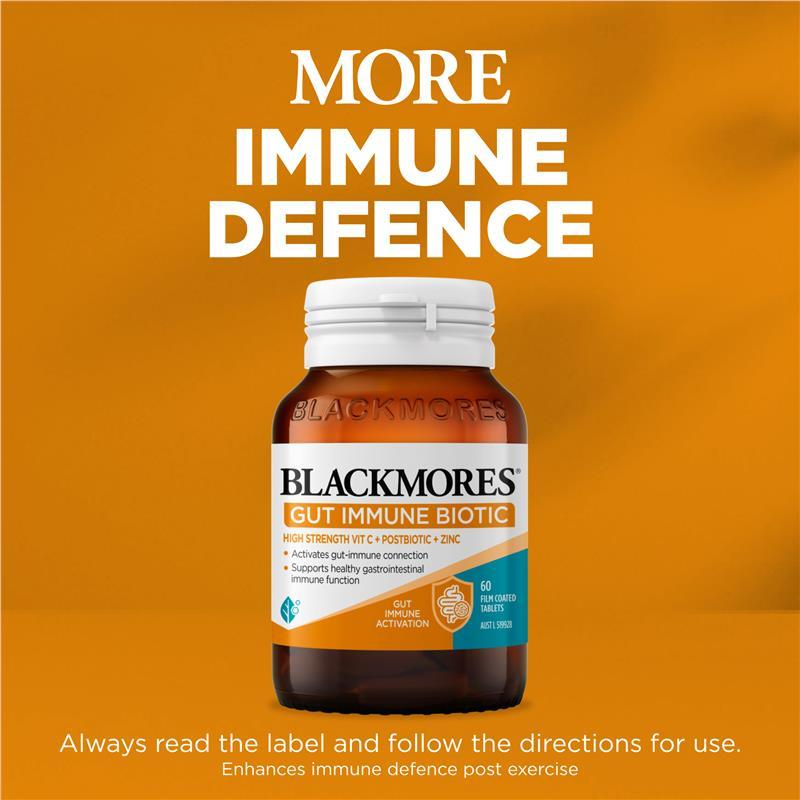 Blackmores Gut Immune Biotic 60 Tablets