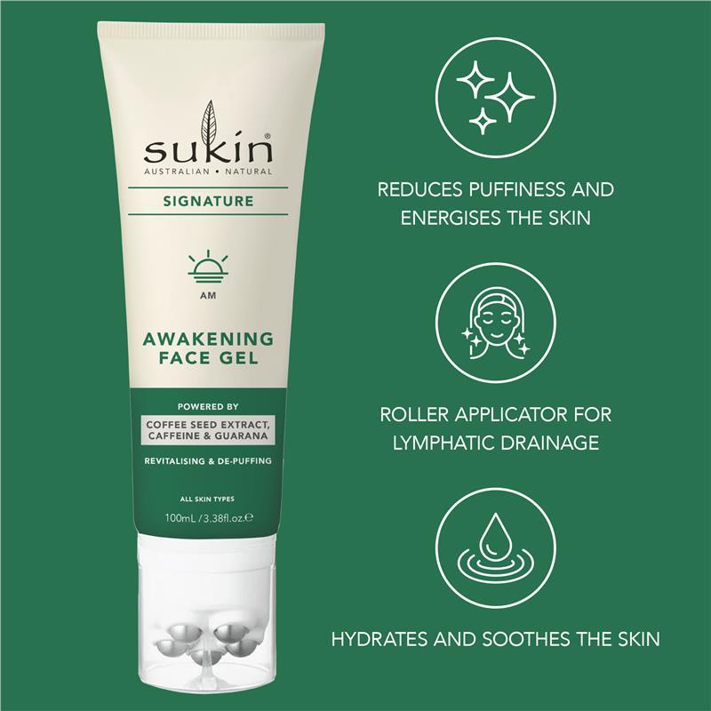 Sukin Signature Awakening Face Gel 100ml