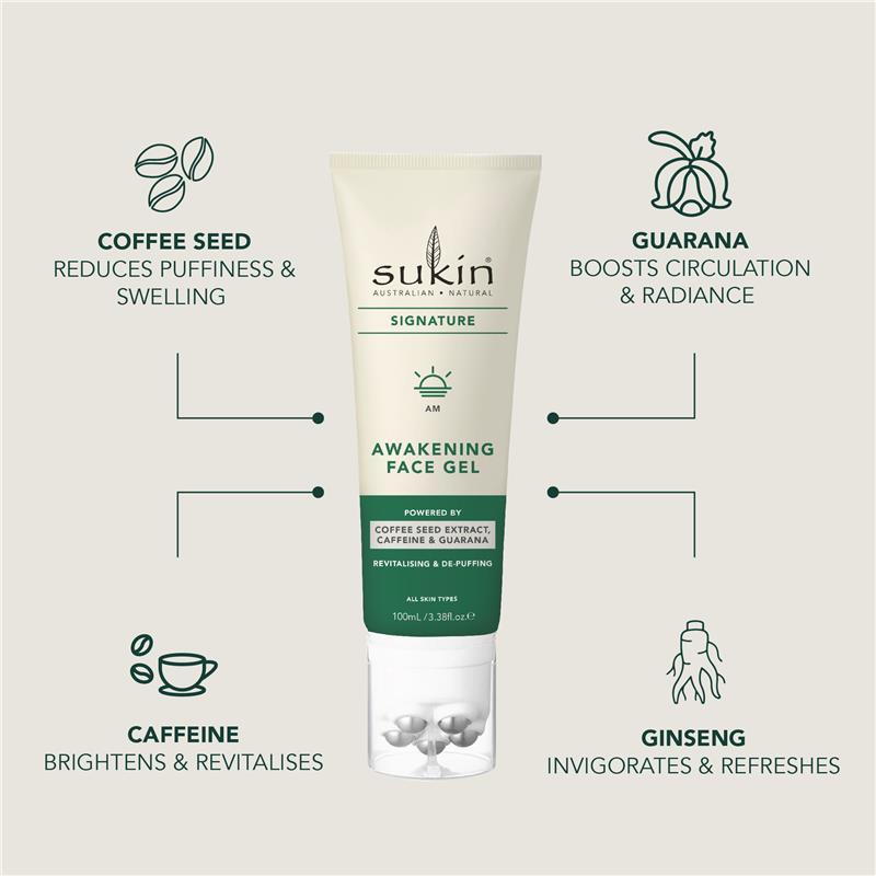 Sukin Signature Awakening Face Gel 100ml