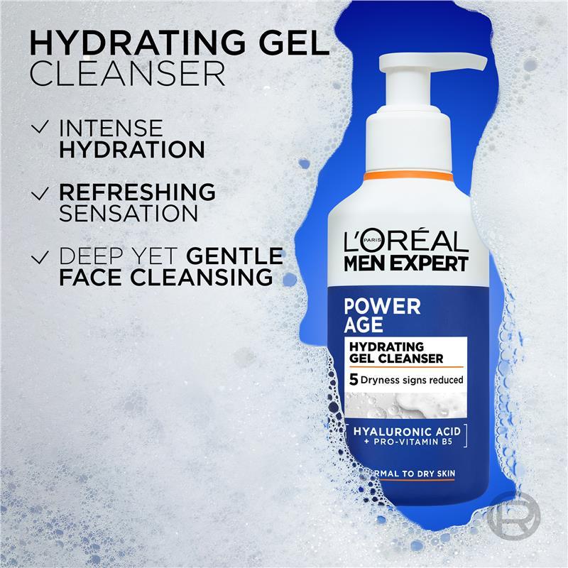L'Oreal Men Expert Power Age Gel Cleanser 260ml
