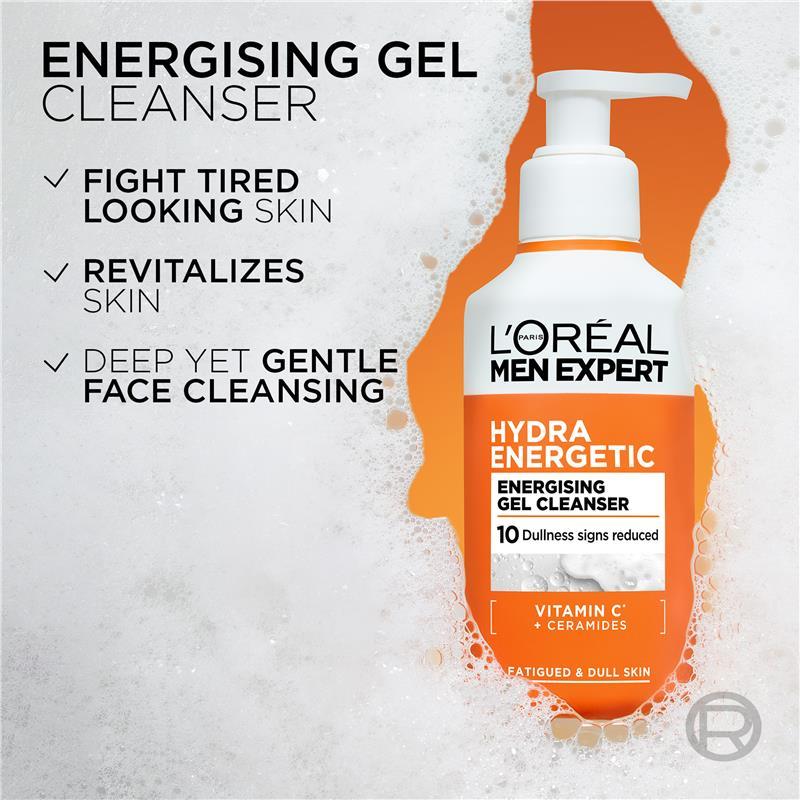 L'Oreal Men Expert Hydra Energetic Gel Cleanser 260ml