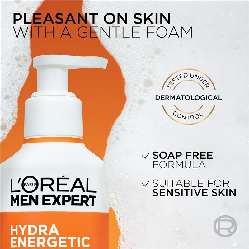L'Oreal Men Expert Hydra Energetic Gel Cleanser 260ml