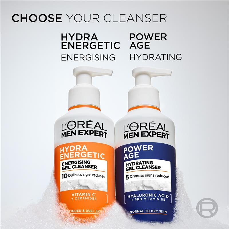 L'Oreal Men Expert Hydra Energetic Gel Cleanser 260ml
