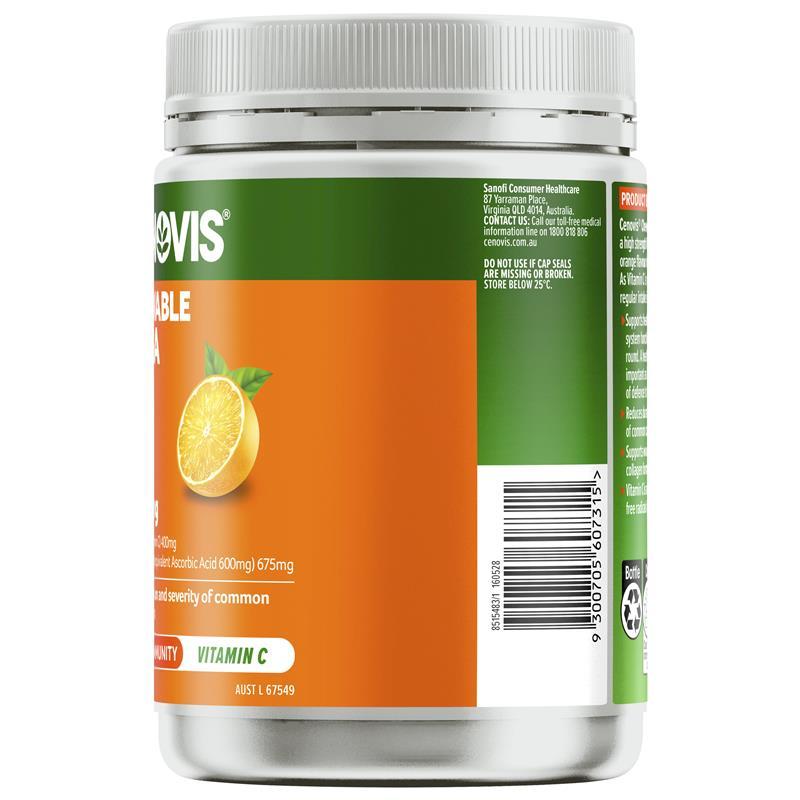 Cenovis Chewable Mega C 1000mg 300 Tablets Exclusive