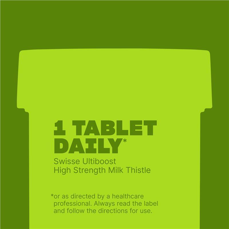 Swisse Ultiboost High Strength Milk Thistle 180 Tablets