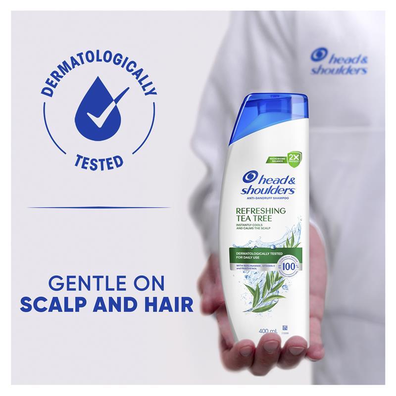 Head & Shoulders Refreshing Tea Tree Shampoo 400ml