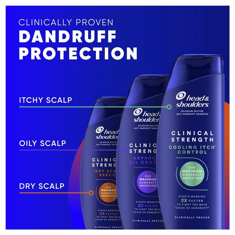 Head & Shoulders Clinicals Advanced Oil Control Shampoo 400ml