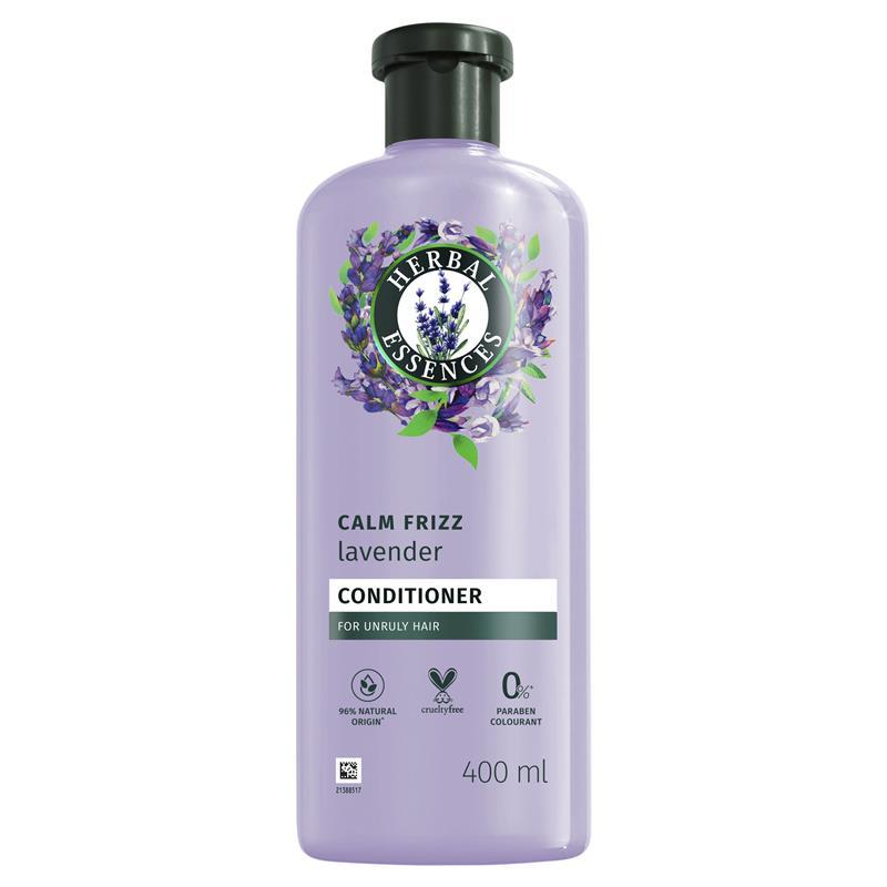 Herbal Essences Conditioner Calm Frizz Lavender Haircare 400ml
