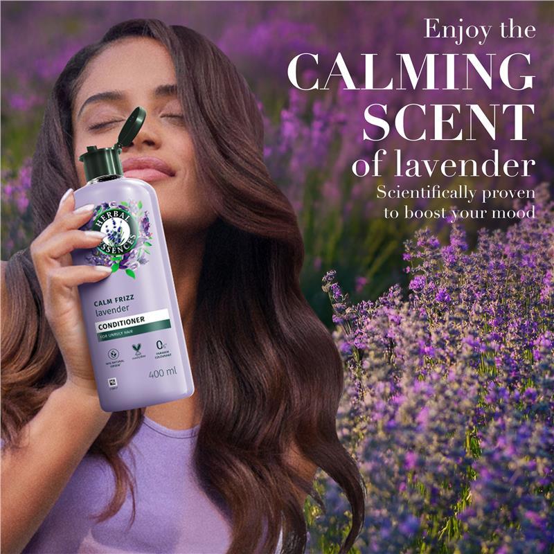 Herbal Essences Conditioner Calm Frizz Lavender Haircare 400ml