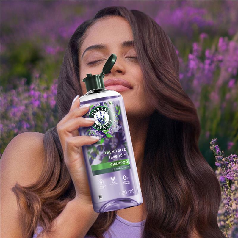 Herbal Essences Shampoo Calm Frizz Lavender Haircare 400ml