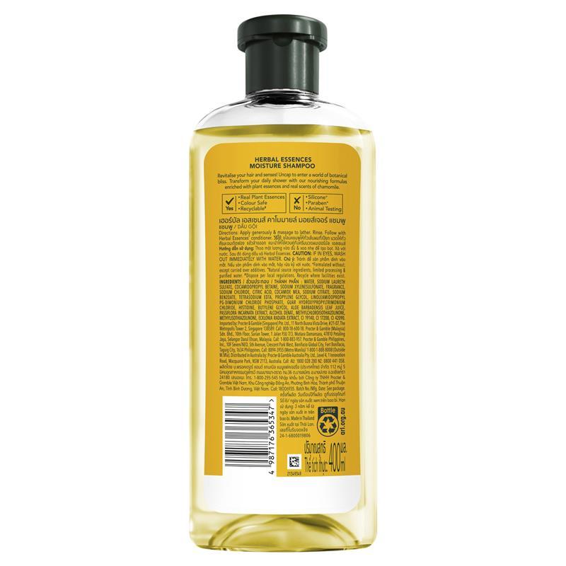 Herbal Essences Shampoo Moisture Chamomile Haircare 400ml