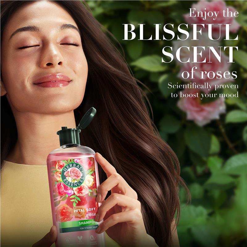 Herbal Essences Shampoo Petal Soft Rose Haircare 400ml