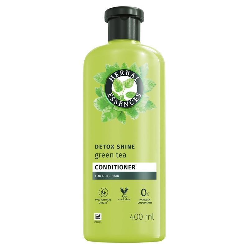 Herbal Essences Conditioner Detox Shine Green Tea Haircare 400ml