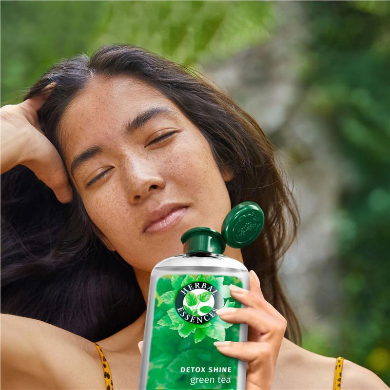 Herbal Essences Shampoo Detox Shine Green Tea Haircare 400ml