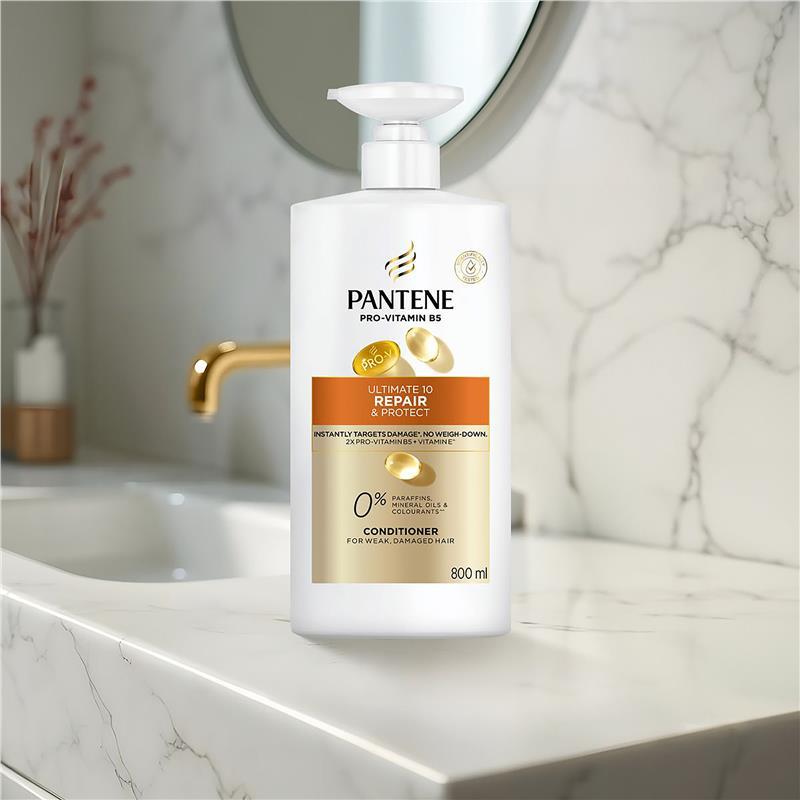 Pantene Ultimate 10 Repair & Protect Conditioner 800ml