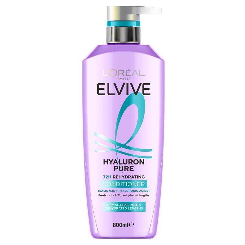 L'Oreal Elvive Hyaluron Pure Conditioner 800ml