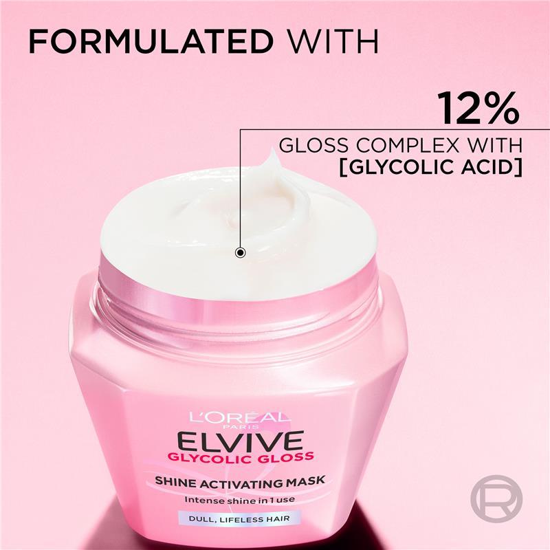 L'Oreal Elvive Glycolic Gloss Shine Activating Mask 300ml