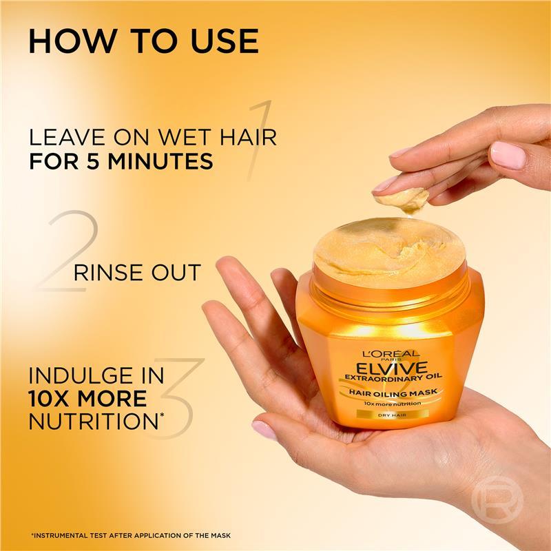 L'Oreal Elvive Extraordinary Oil Hair Oiling Mask 300ml