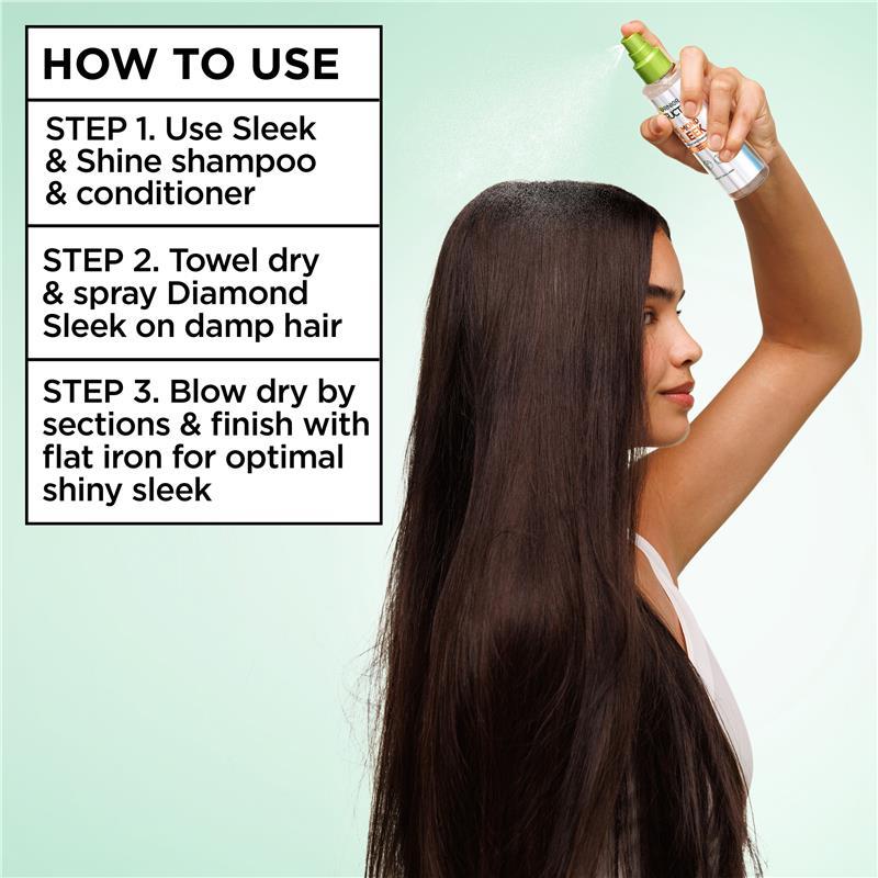 Garnier Fructis Diamond Sleek Anti-Frizz Shine Spray 150ml