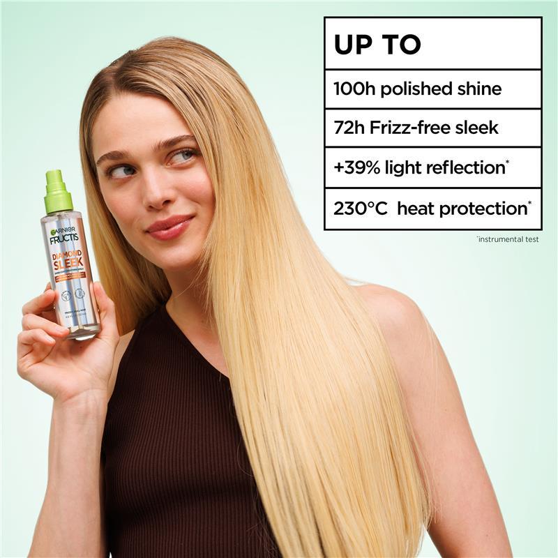 Garnier Fructis Diamond Sleek Anti-Frizz Shine Spray 150ml