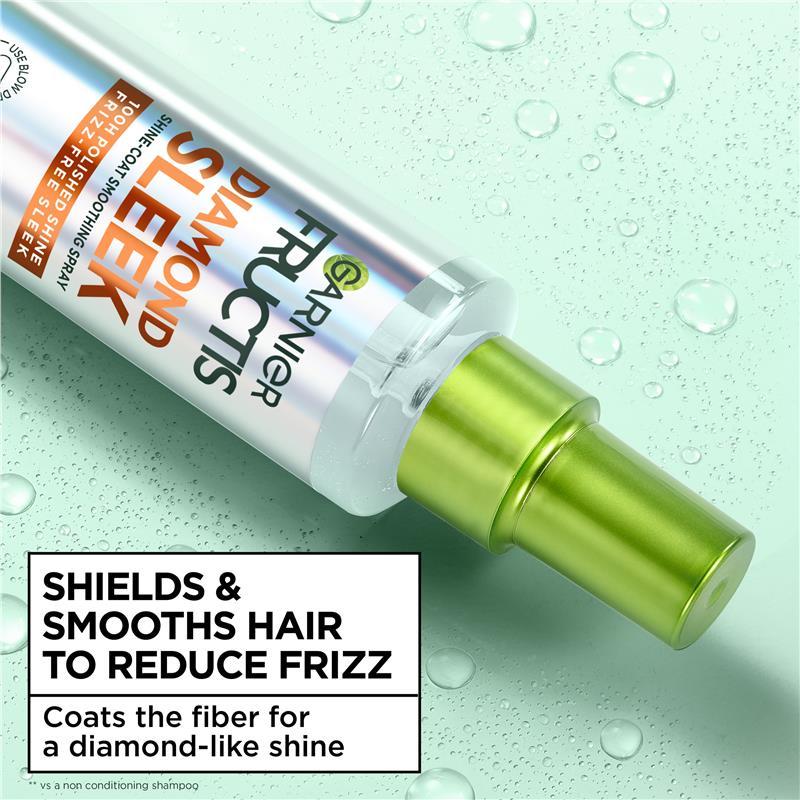 Garnier Fructis Diamond Sleek Anti-Frizz Shine Spray 150ml