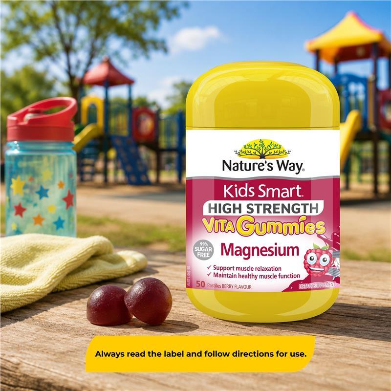 Nature's Way Kids Smart Vita Gummies High Strength Magnesium 50 Pastilles