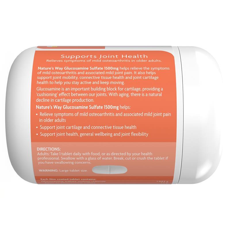 Nature's Way Glucosamine Sulfate 1500mg 250 Tablets