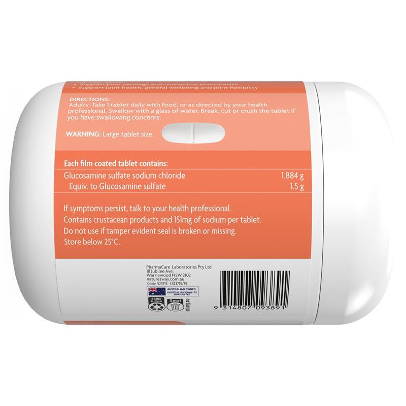 Nature's Way Glucosamine Sulfate 1500mg 250 Tablets