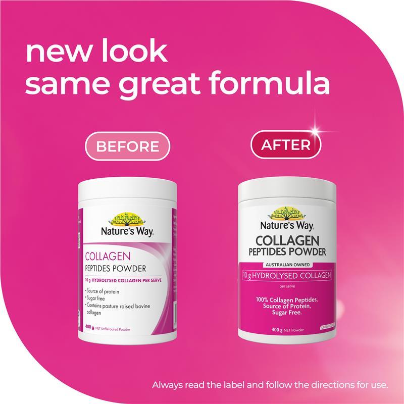 Nature's Way Beauty Collagen Peptides Powder 400g
