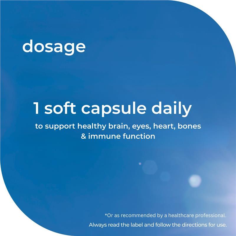 Nature's Way Omega + D3 400 Mini Capsules