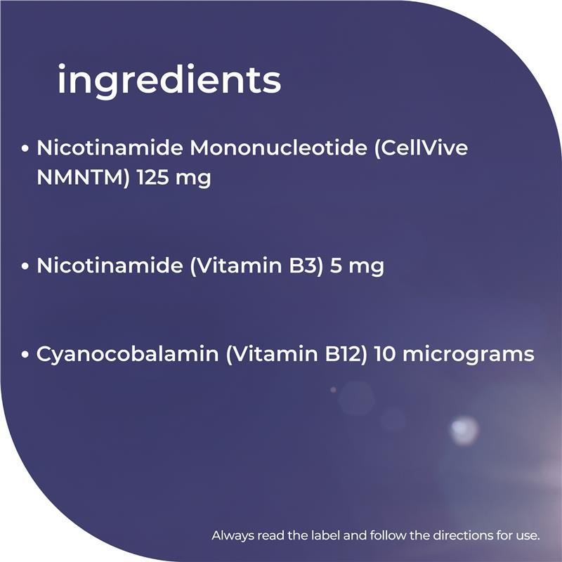 Nature's Way NMN + Nicotinamide & B12 60 Capsules