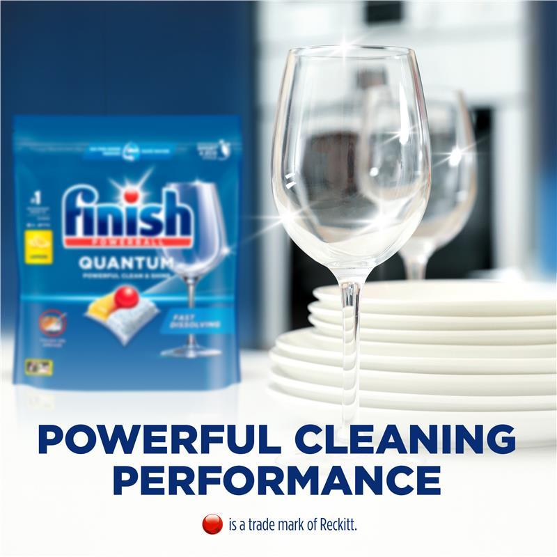 Finish Quantum Dishwashing Tablets Lemon 50 Pack