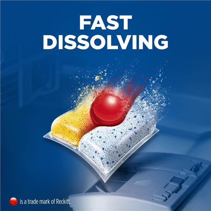 Finish Quantum Dishwashing Tablets Lemon 50 Pack