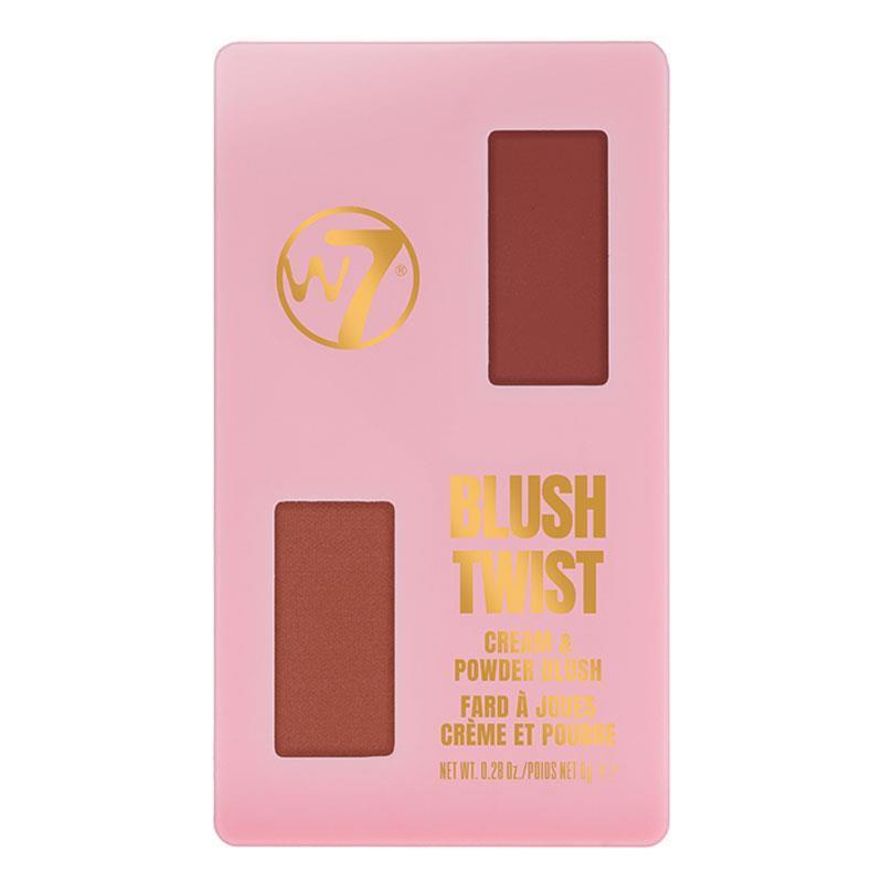 W7 Blush Twist Cream & Powder Blush No More Fights
