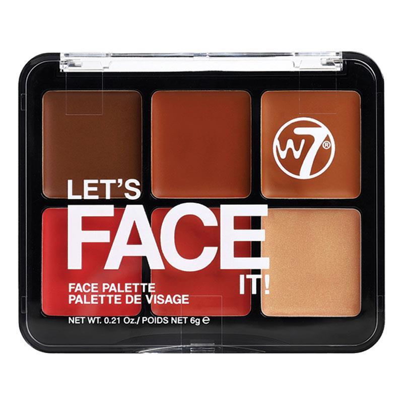 W7 Lets Face It Palette Desert Glow