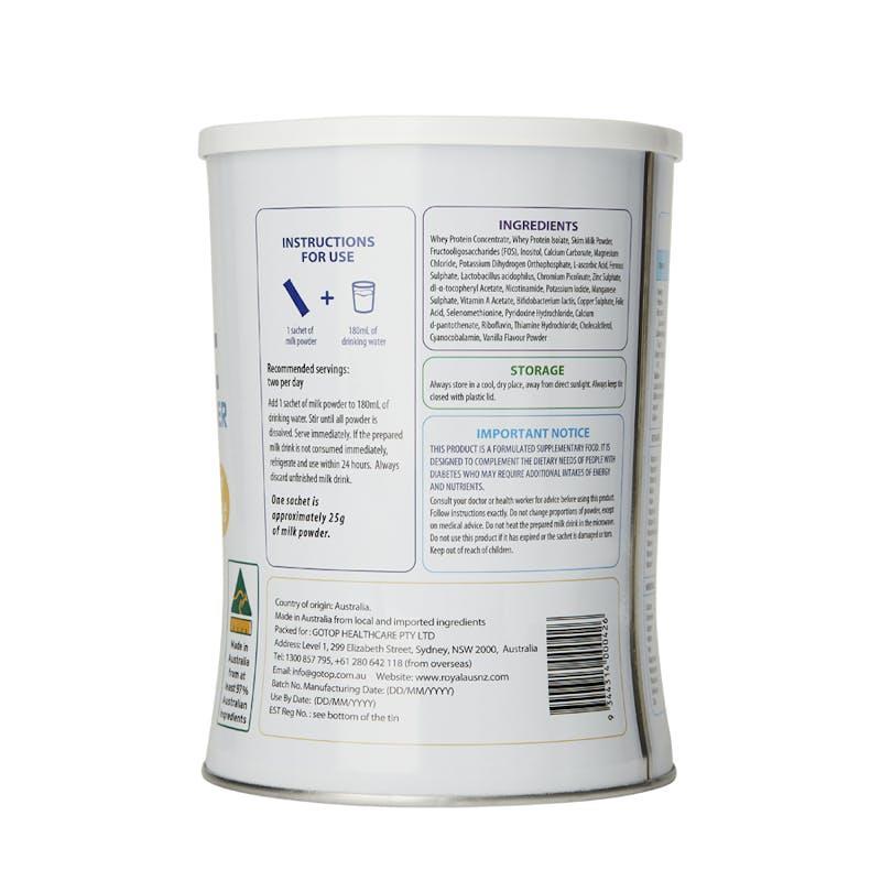 Royal AUSNZ Diabetic Formula Milk Powder 500g