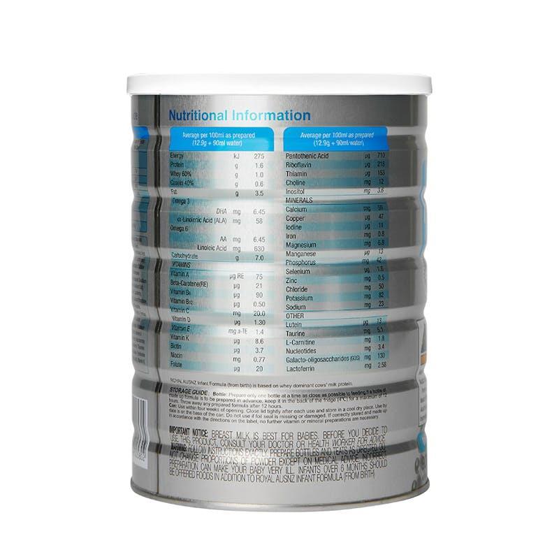 Royal AUSNZ Premium Gold Infant Formula 900g