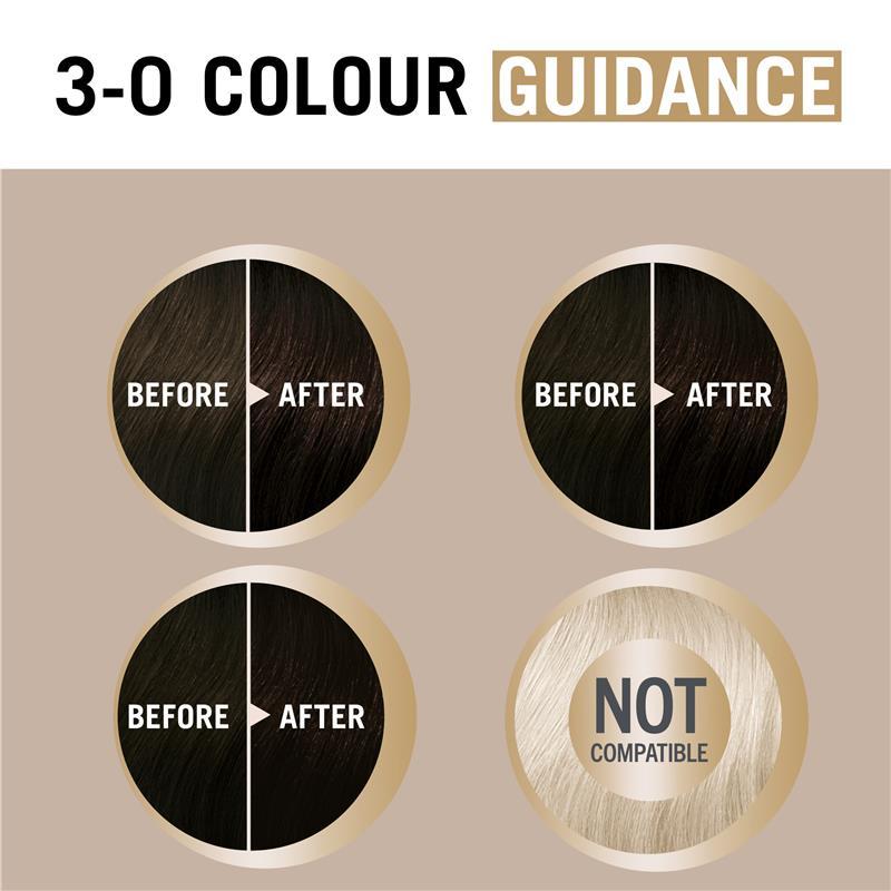 Schwarzkopf Creme Supreme Permanent Natural Darkest Brown 3-0