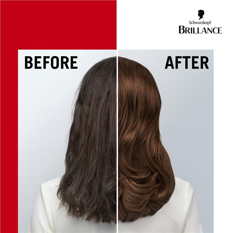 Schwarzkopf Brilliance Gloss Bonding Semi Permanent Mask Light Brown