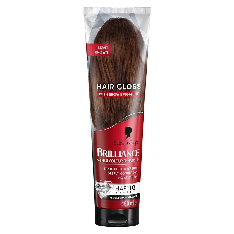 Schwarzkopf Brilliance Gloss Bonding Semi Permanent Mask Light Brown