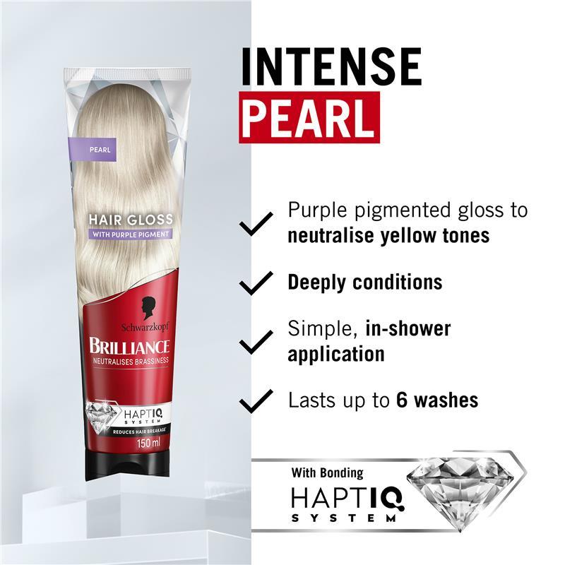 Schwarzkopf Brilliance Gloss Bonding Semi Permanent Mask Pearl