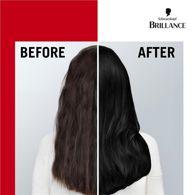 Schwarzkopf Brilliance Gloss Bonding Semi Permanent Mask Black