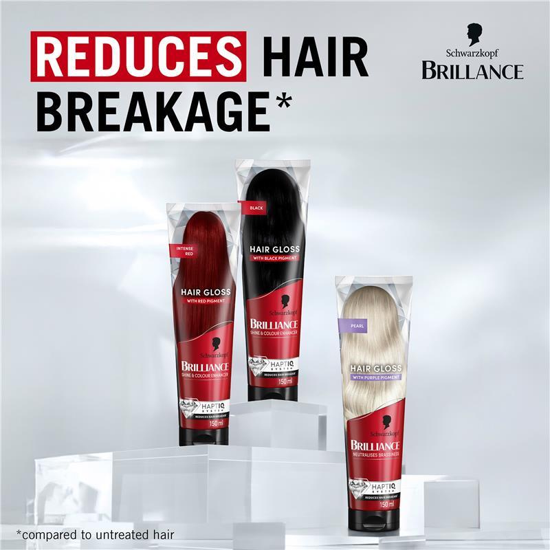 Schwarzkopf Brilliance Gloss Bonding Semi Permanent Mask Black