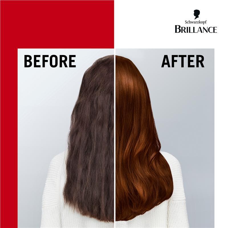 Schwarzkopf Brilliance Gloss Bonding Semi Permanent Mask Copper