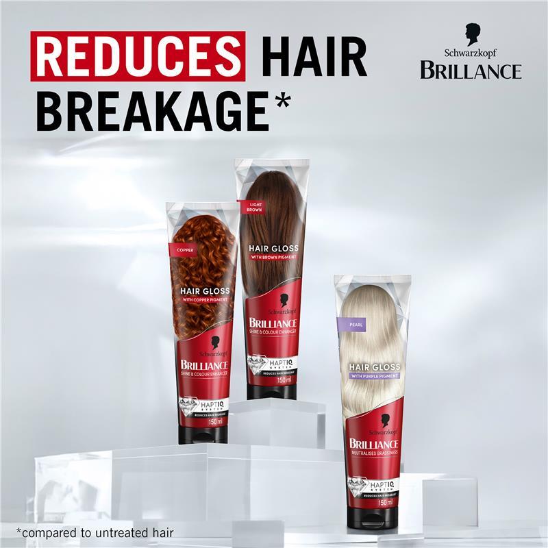 Schwarzkopf Brilliance Gloss Bonding Semi Permanent Mask Copper